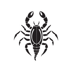 vector illustration of a crab
