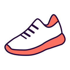 sport shoe isolated on white background