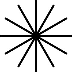 Shapes for swiss minimal style design. Trendy geometric postmodern primitive figures. illustration contemporary stars or flowers.