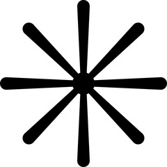 Shapes for swiss minimal style design. Trendy geometric postmodern primitive figures. illustration contemporary stars or flowers.
