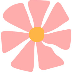 Abstract Groovy Flower