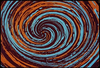Swirling ink designs with a smooth, polished finish.