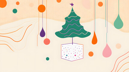 christmas, tree, vector, illustration, holiday, star, card, winter, xmas, art, celebration, design, decoration, cartoon, snow, season, black, icon, silhouette, night, grunge, gift, merry, wallpaper