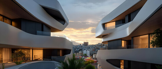 Modern Architectural Design with Panoramic Views