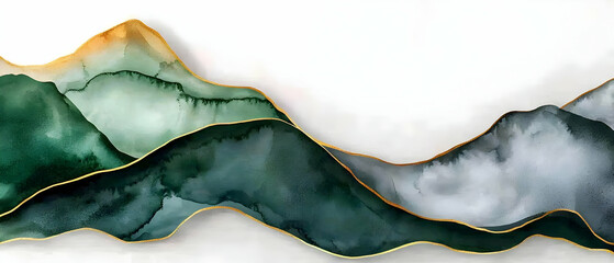 Abstract Mountain Landscape (14)