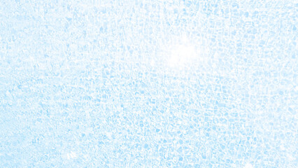 Top view blue water with ripple texture surface background, Blue water waves with shining pattern texture background, Abstract​​ surface​ blue​ water and ripple.