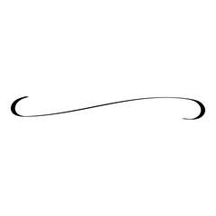 Hand Drawn Brush Line