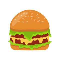 National Hamburger Day Illustration