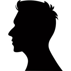 People Side Profile Silhouette