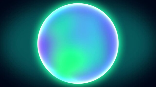 Glowing blue and green orb suitable for science fiction, fantasy, space, and technology designs, including web backgrounds and digital art.