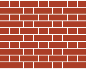 Obraz premium Red brick wall background