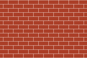 Naklejka premium Red brick wall background