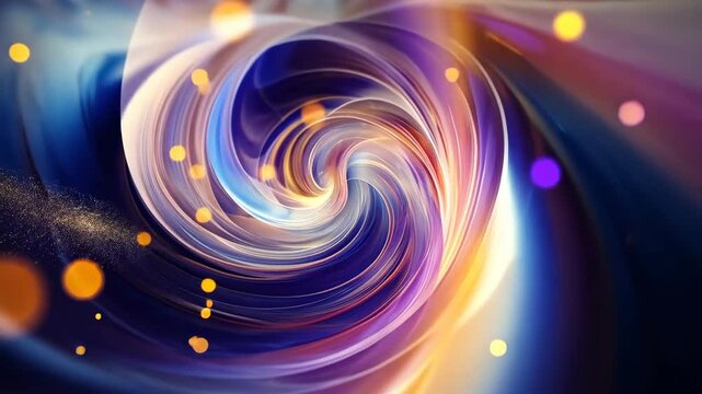 Mesmerizing Swirls of Light and Color Dance in a Cosmic Ballet