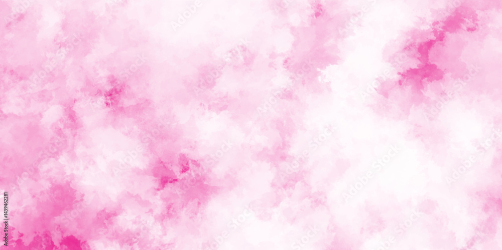 Canvas Prints abstract pink ink effect light magenta color shades gradient illustration on textured paper backgrou