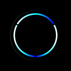 abstract Circular Progress Indicator