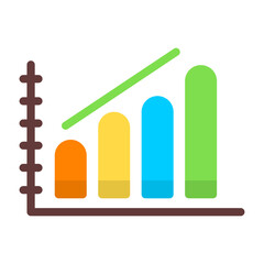 Escalating Bar Graph Icon