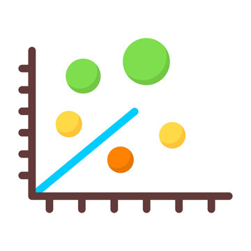 Scatter Plot Icon