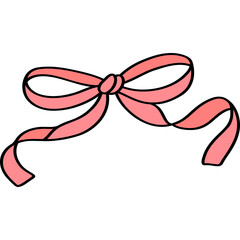 Decorative Bow with Ribbon Accent