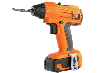 Precision and Portability: Cordless Brad Nailers Unleashed Isolated On White Background.