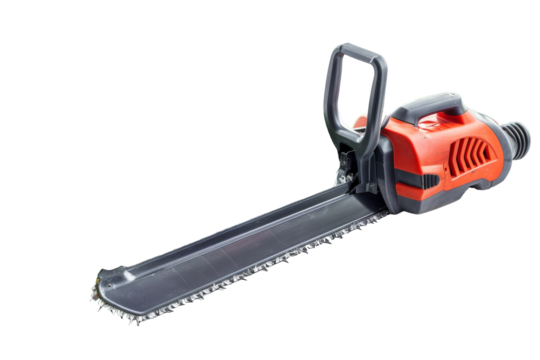 Go Wireless: Embracing Mobility with Cordless Hedge Trimmers Isolated On White Background.