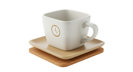 Isolated Clock Cup