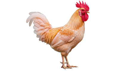 Isolated Rooster