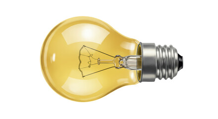Isolated Light Bulb