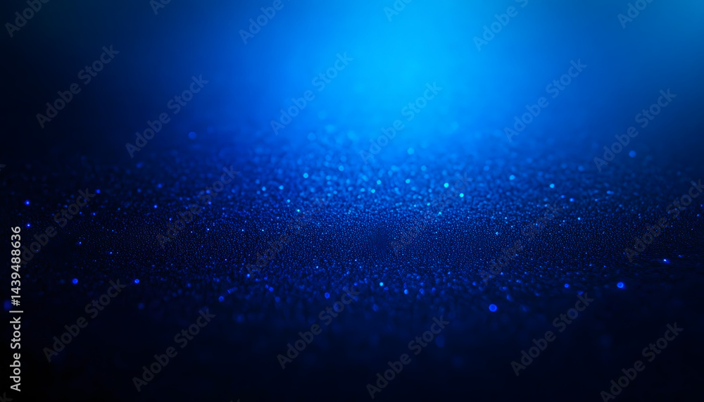 Poster blue gradient background grainy glowing blue light on dark backdrop noise texture effect banner head