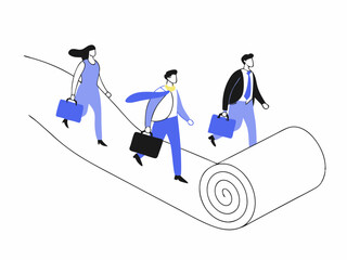 A leader’s role in shaping the team’s professional journey, crafting business strategies, driving the ambition to advance in work, inspiring success, and creating a career framework that colleagues ca