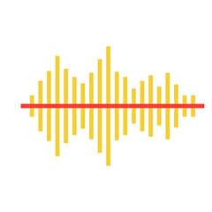 Sound Wave Graphic Illustration