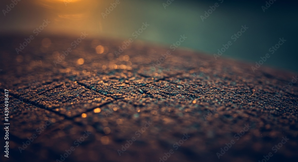 Aufkleber A close up of a surface with a lot of texture and a few small squares