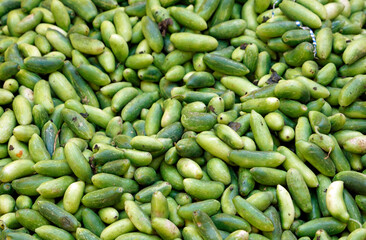 fresh vegetables on a local market in mumbai, india