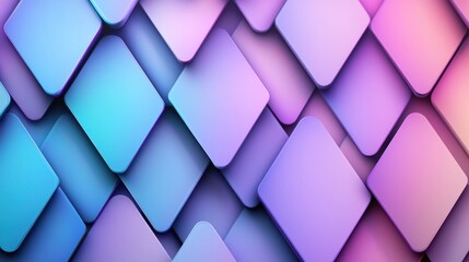 Abstract colorful 3D squares background