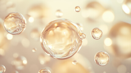 water drops on a glass