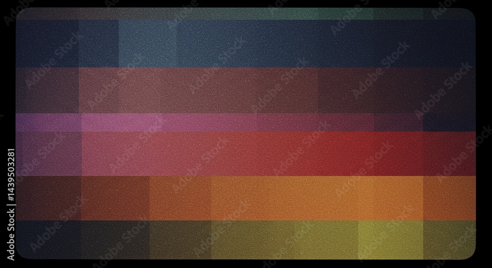 Aufkleber a colorful image with a black background