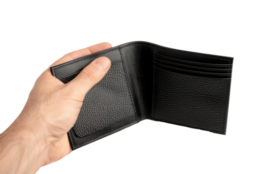 A wallet with no money
