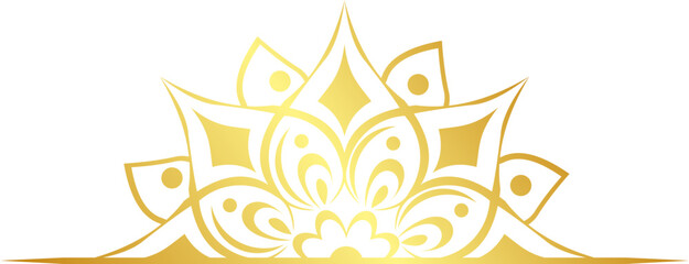 Elegant Mandala Art Element