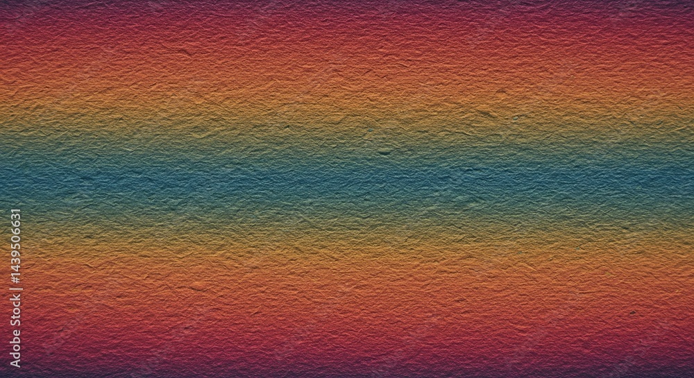 Aufkleber a colorful stripe of paint with a rainbow effect