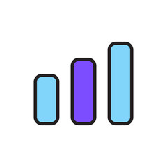 Analytics Icon Representing Data Growth Strategy for SEO and Internet Marketing Success and Performance Metrics in Digital Strategy Development