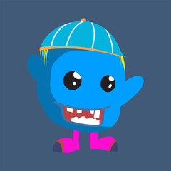 funny cartoon character