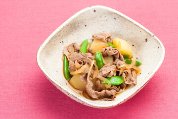 日本の食　肉じゃが