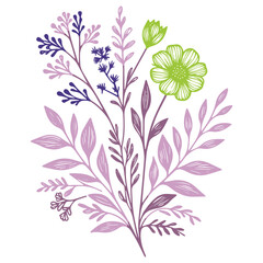 Single line botanical design. Floral outline artwork. Minimalist flower sketch. Fine print cushion cover. Modern floral art.

