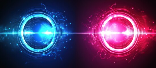 Obraz premium Dual Energy Circles