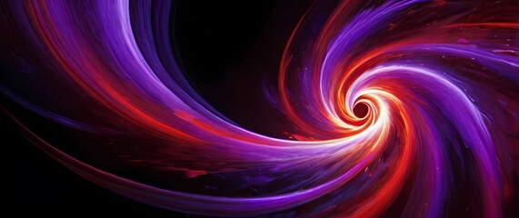 Explosive brushstrokes of reds and purples depicting swirling ardent hearts. Extremely detailed high resolution illustration.