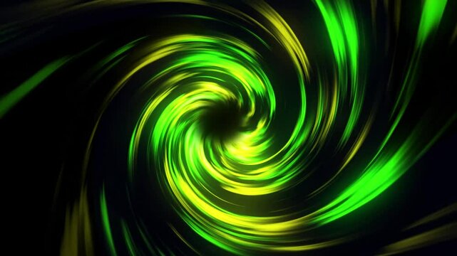 Swirling green and yellow pattern suitable for background design, textiles, packaging, and print materials. Great for nature themed projects.