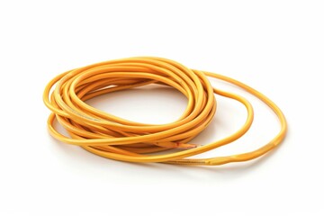 Fototapeta premium Reliable Extension Cords for Powering Your Devices Isolated On White Background.