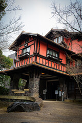 Traditional Japanese architecture of Yokiso, Aichi Prefecture