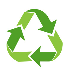 Obraz premium recycle symbol icon