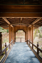 Traditional Japanese architecture of Yokiso, Aichi Prefecture