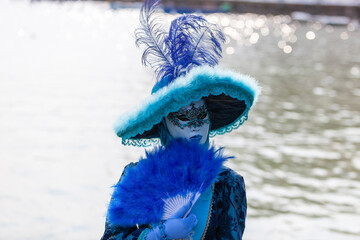 Beautiful Blue Disguise - Annecy Venetian Carnival 2013